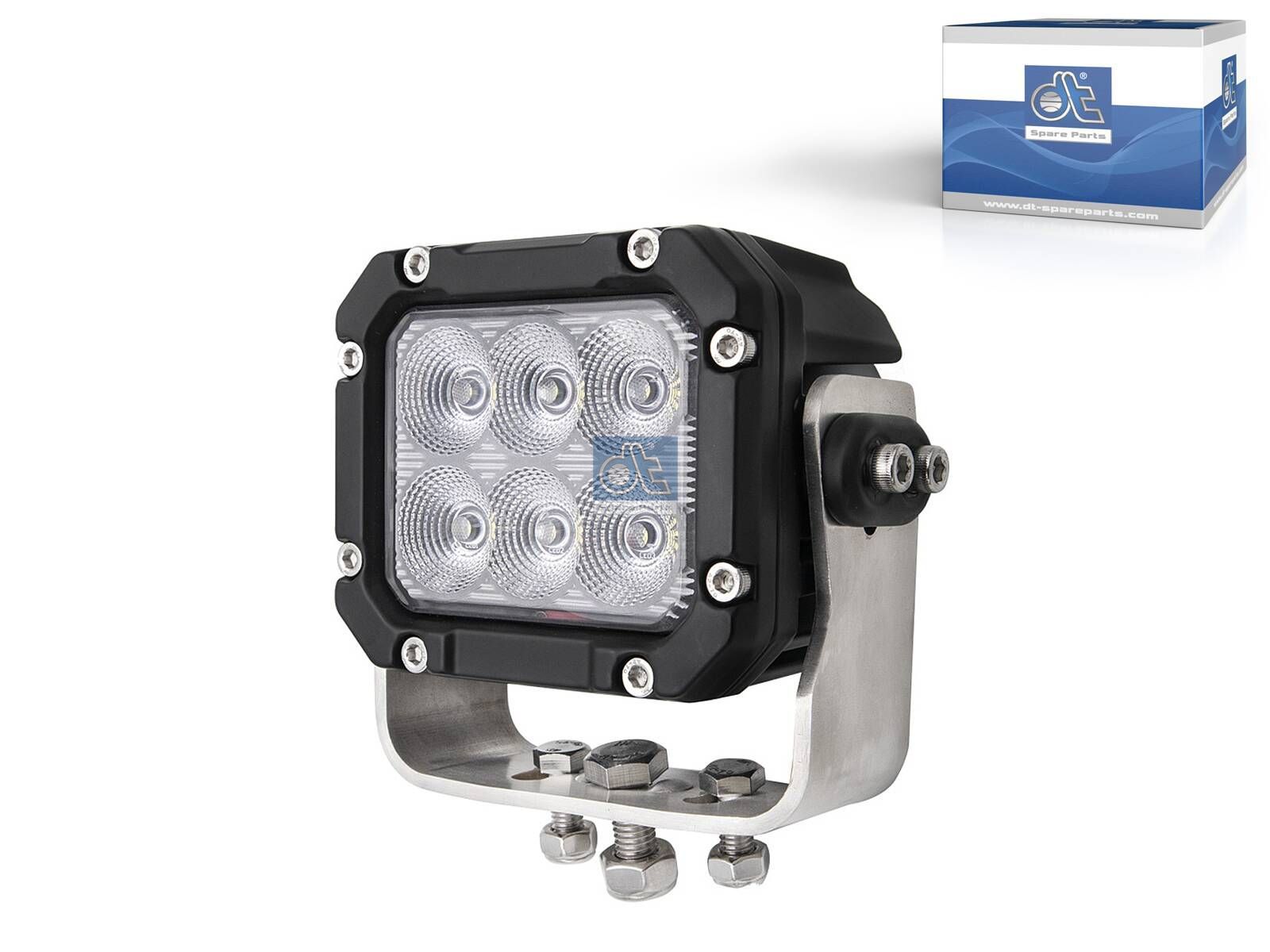 DT Spare Parts 9.69044 Work lamp, LED, W1: 110 mm, W2: 144 mm, H1: 95 mm, H2: 122.5 mm, T: 83 mm