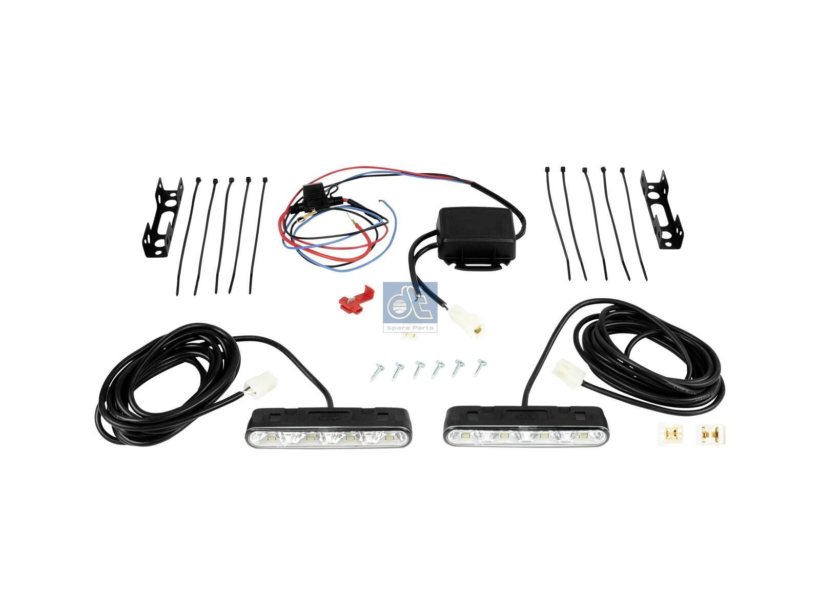 DT Spare Parts 9.69090 Daytime running light set, 12 V, 2 W