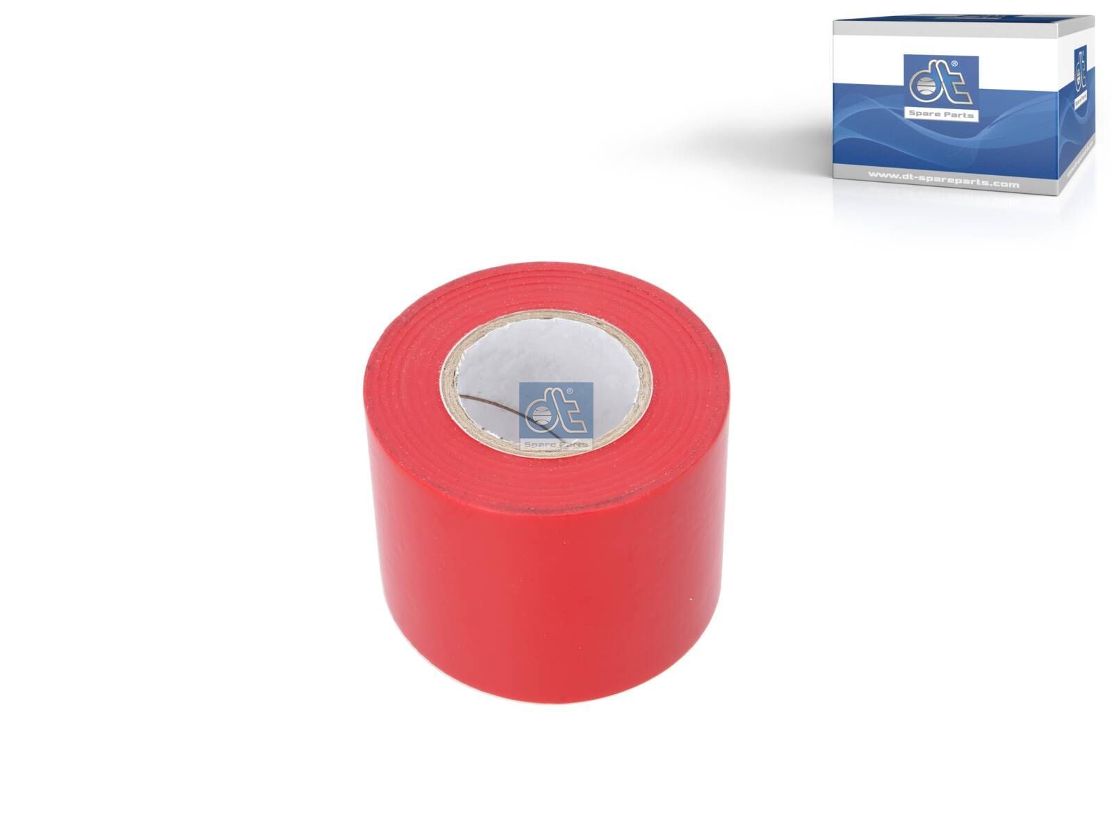DT Spare Parts 9.69361 Insulation Tape, red, L: 20 m, W: 50 mm, S: 0.13 mm