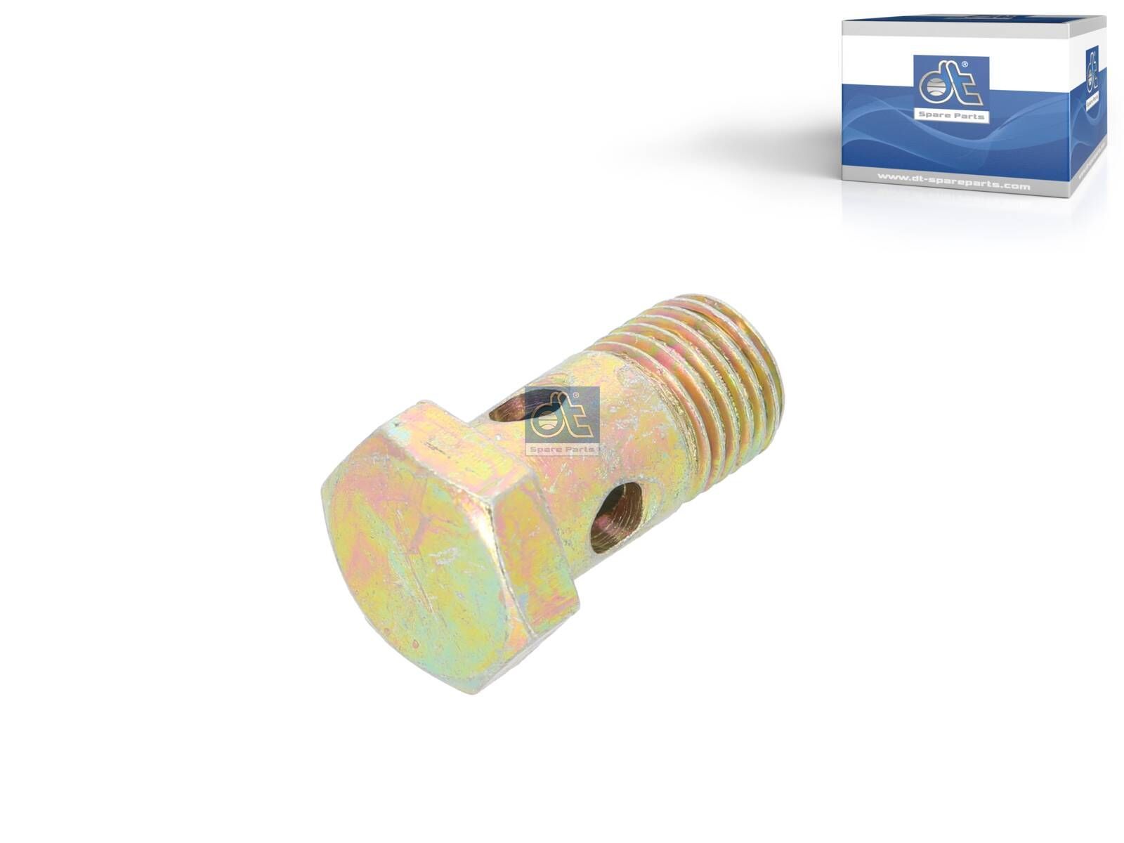 DT Spare Parts 9.75010 Hollow screw, M14 x 1,5, LTh: 11 mm, L: 26 mm