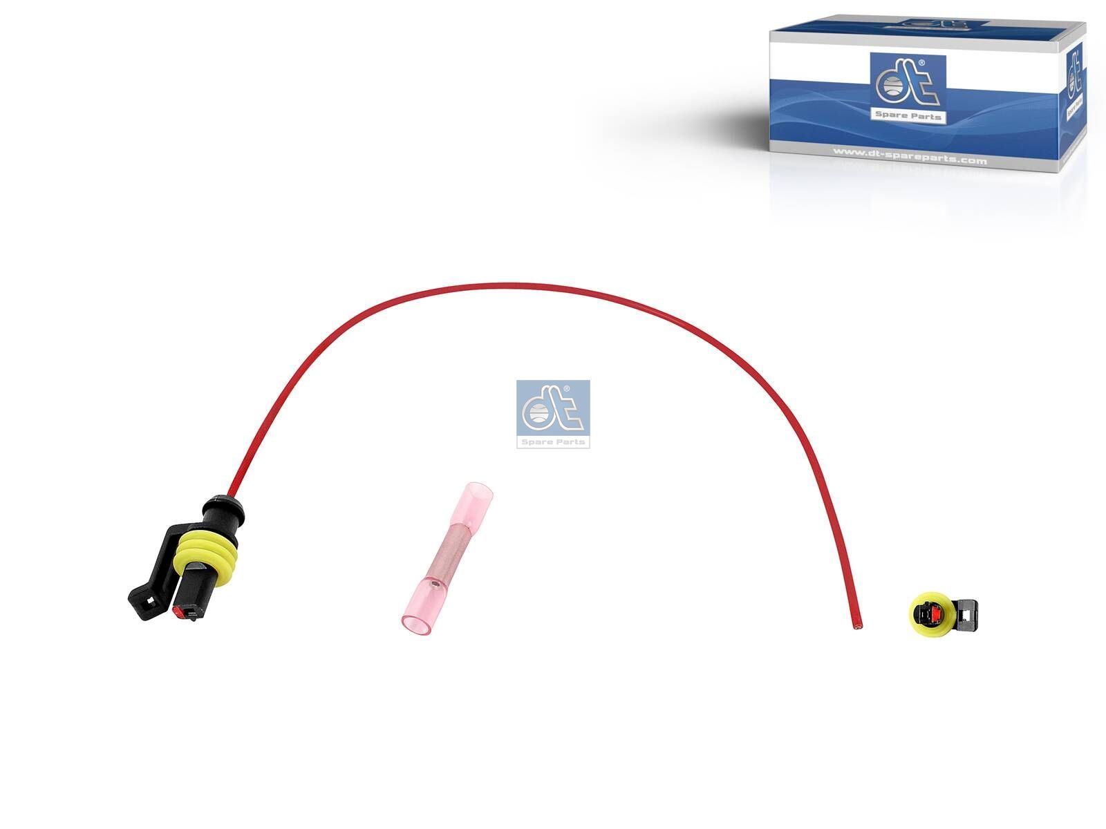 DT Spare Parts 9.79204 Repair kit, plug, L: 250 mm, female, 0,75 qmm, 1 poles