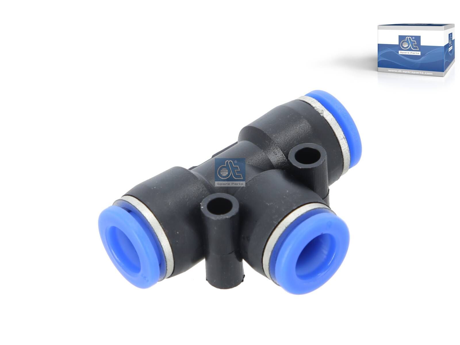 DT Spare Parts 9.85868SP T-connector, plastic, D: 8 mm