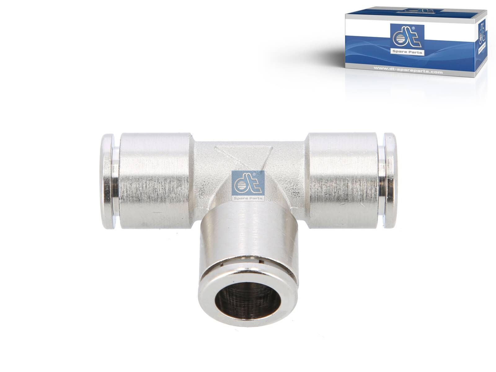 DT Spare Parts 9.85932 T-connector, brass, D: 12 mm