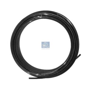 DT Spare Parts 9.86008 Polyamide tube, black, d: 6 mm, D: 8 mm, L: 25 m, S: 1 mm, DIN 74324