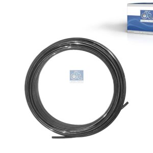 DT Spare Parts 9.86013 Polyamide tube, black, d: 8 mm, D: 12 mm, L: 25 m, S: 2 mm, DIN 74324