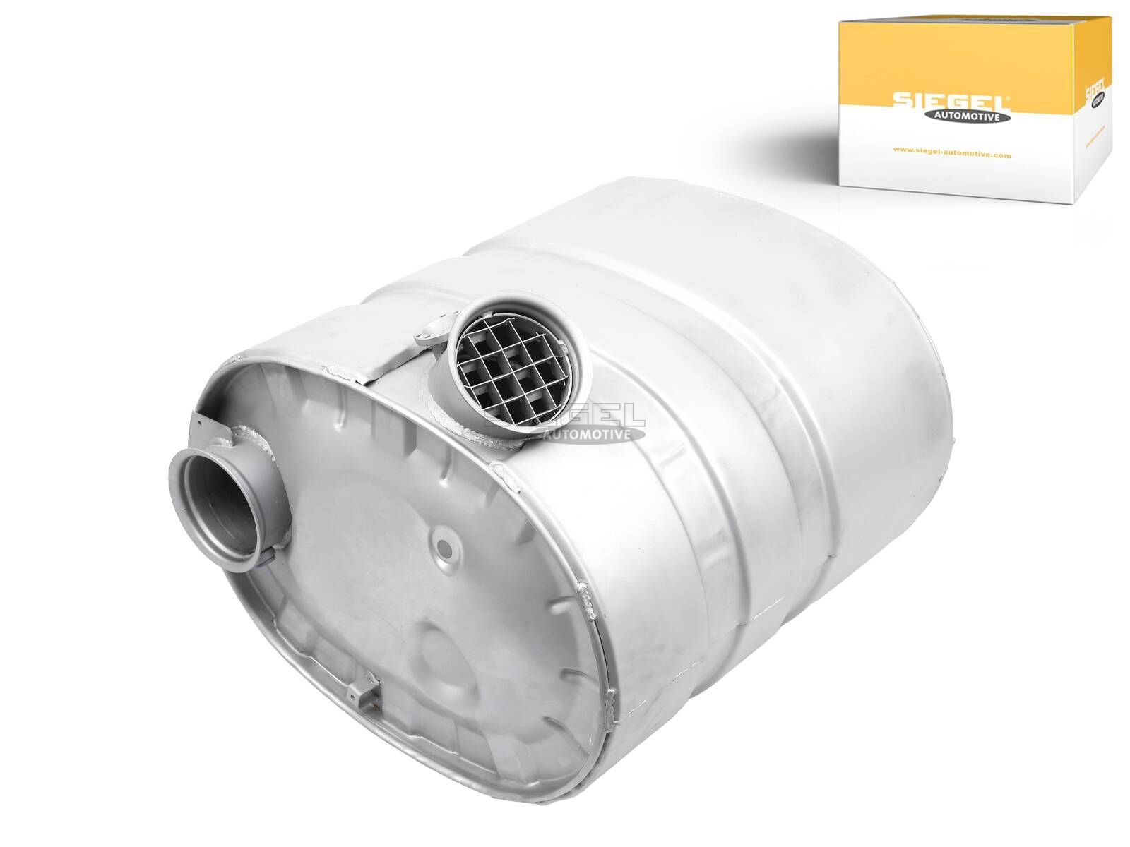 SIEGEL Automotive SA4J0065 Silencer, D: 127 mm, L: 602 mm, W: 438 mm, H: 628 mm