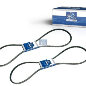 DT Spare Parts 6.31430 V-belt kit, L: 1520 mm, W: 13 mm, AVX13X1520, 2 belts