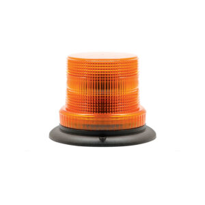 Compact Amber Warning Beacon - Three-Bolt Mount